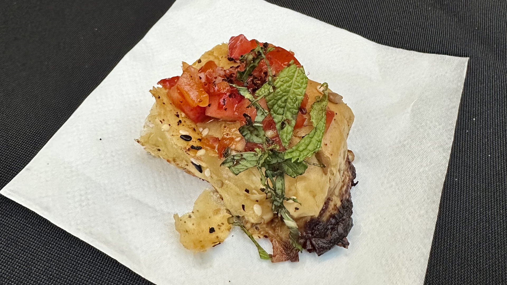 A börek from The Bindery at Big Eat. Photo: John Frank/Axios