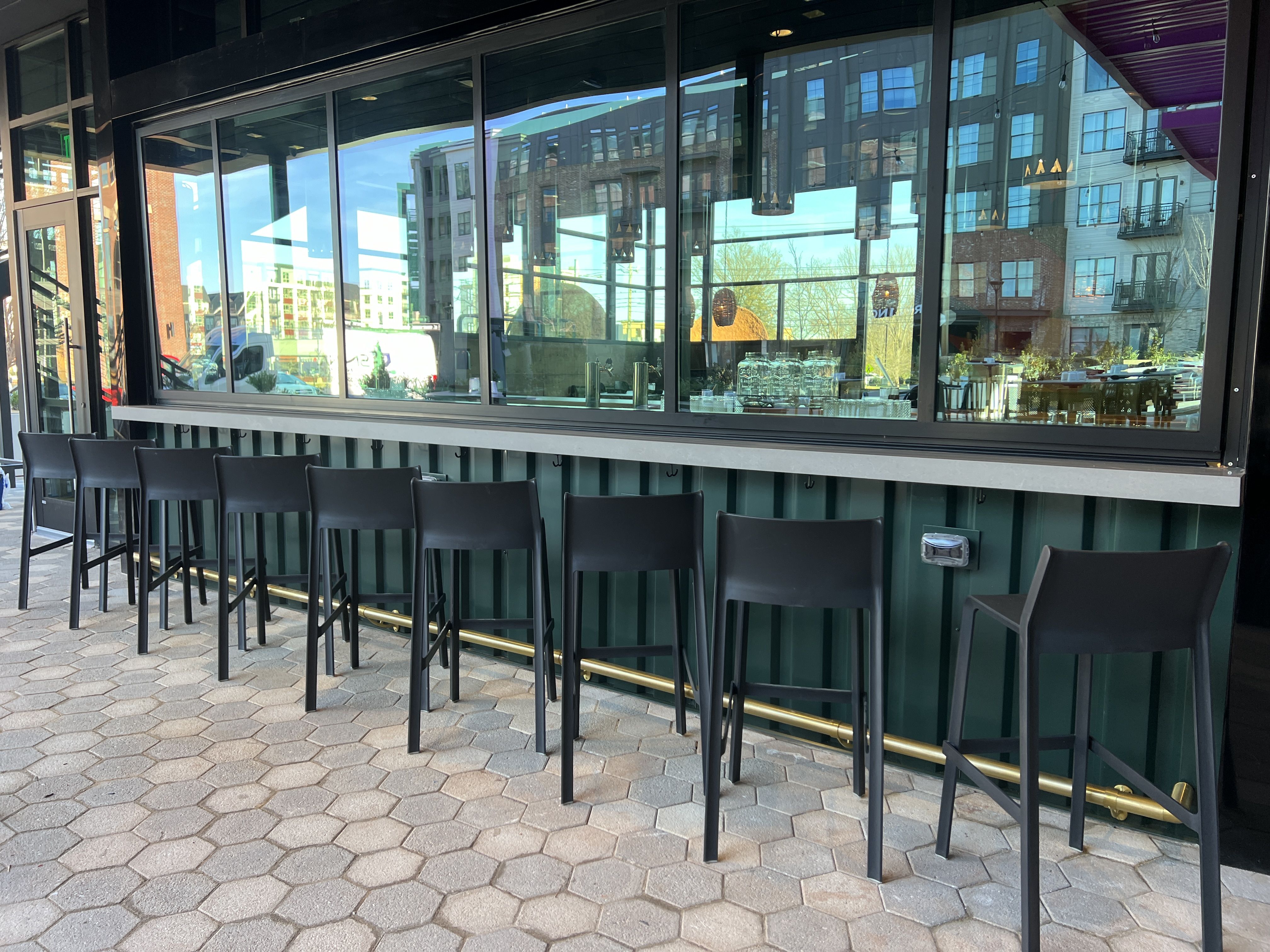 Outside view of the bar