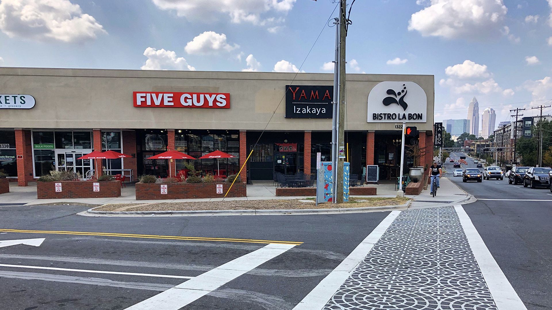 A prominent property in the middle of Plaza Midwood is up for sale