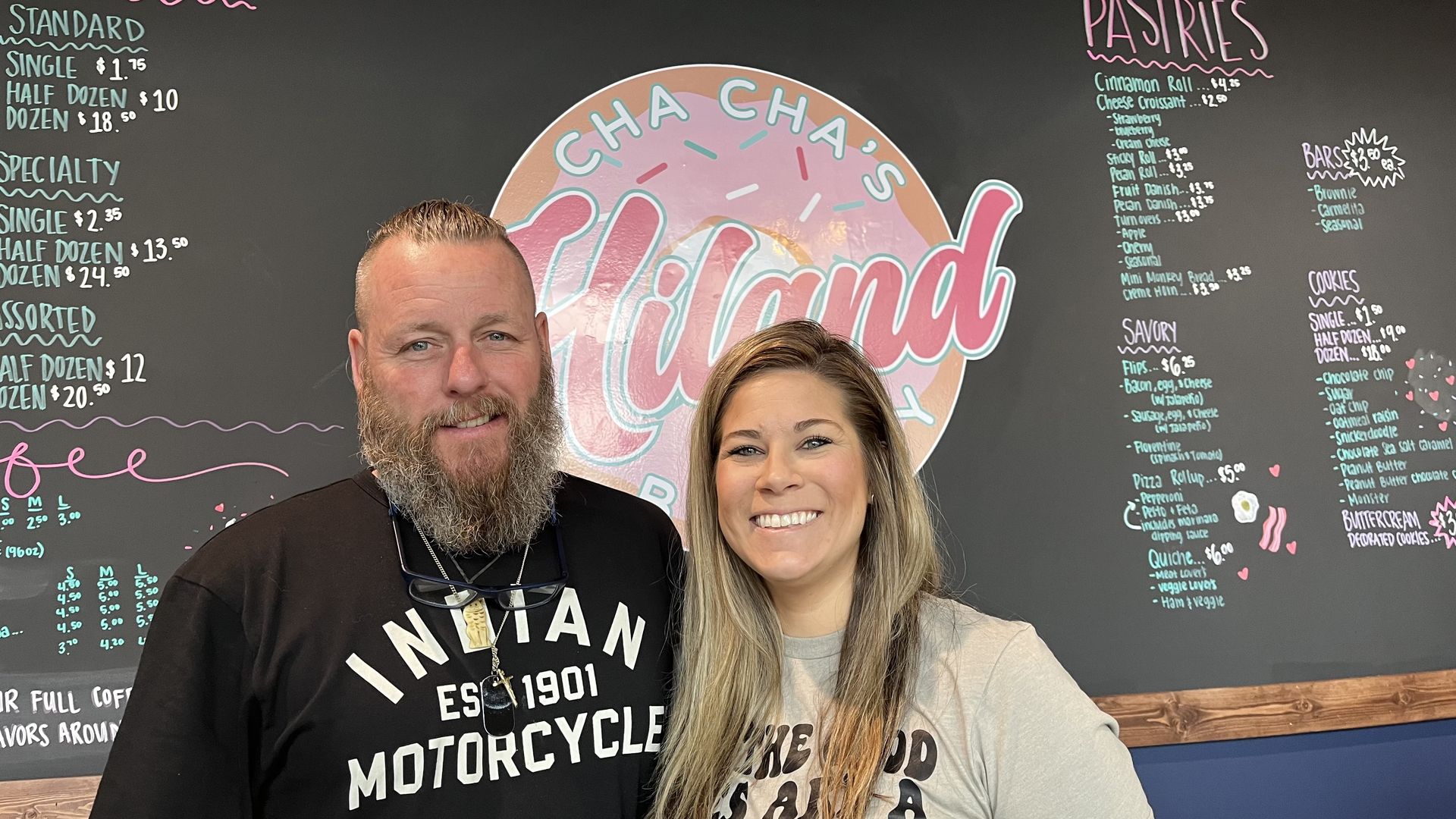 Hiland Bakery owners