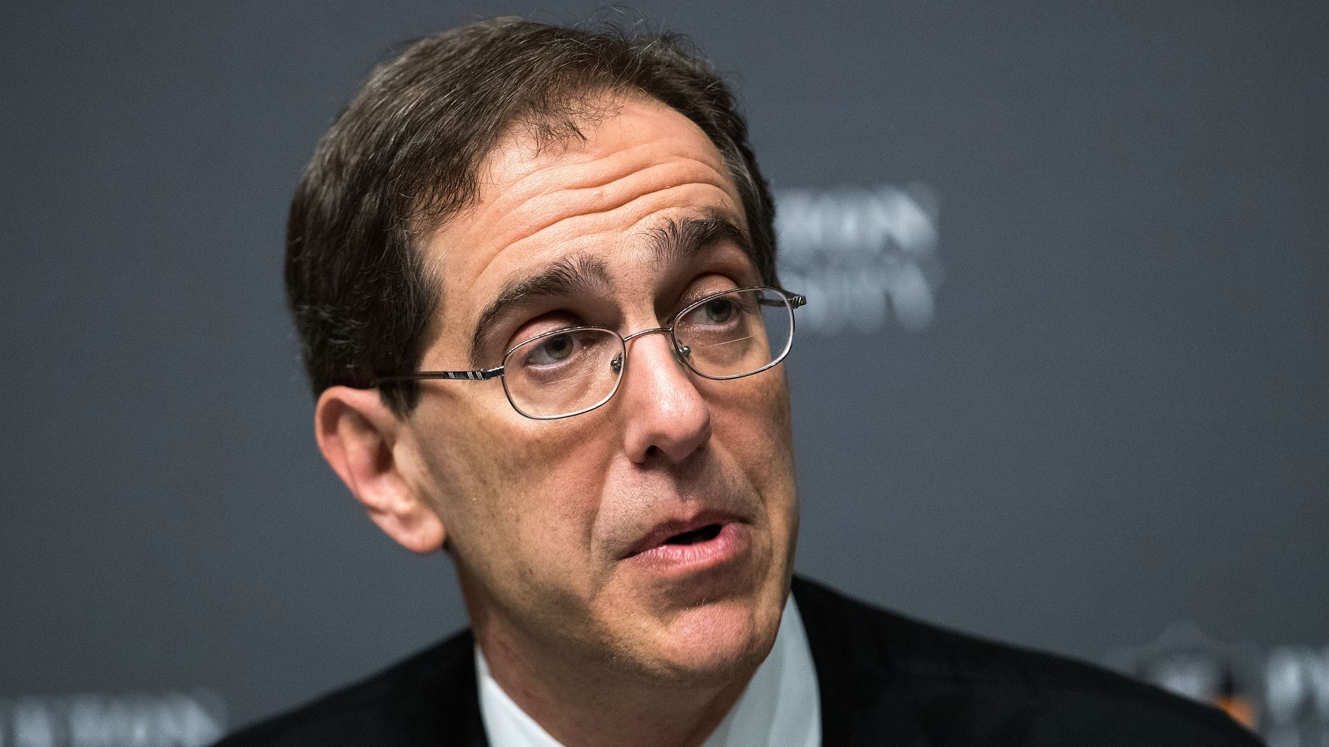 Princeton University presdient Christopher Eisgruber speaking in 2016.