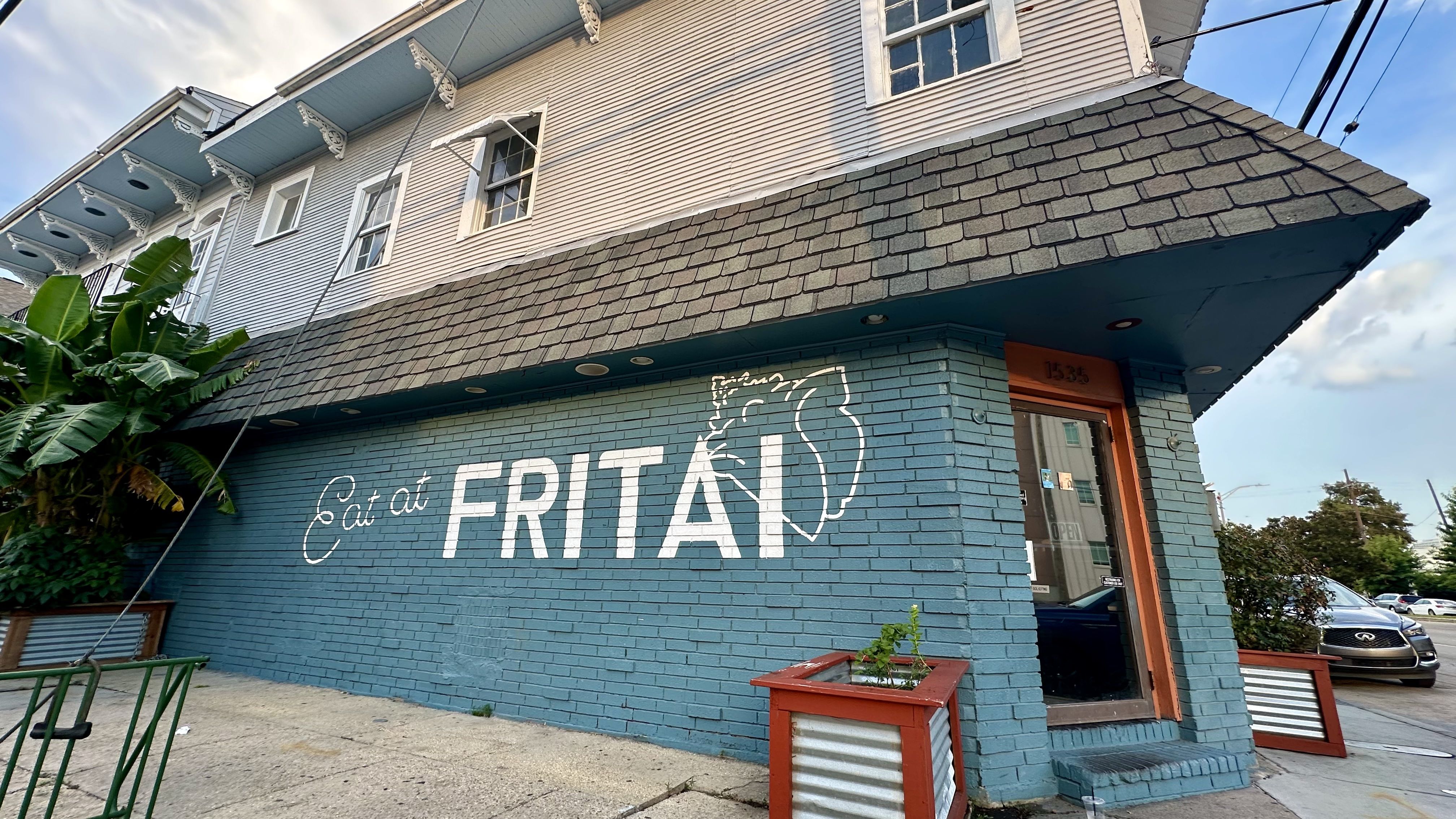 Image shows the exterior of Fritai.