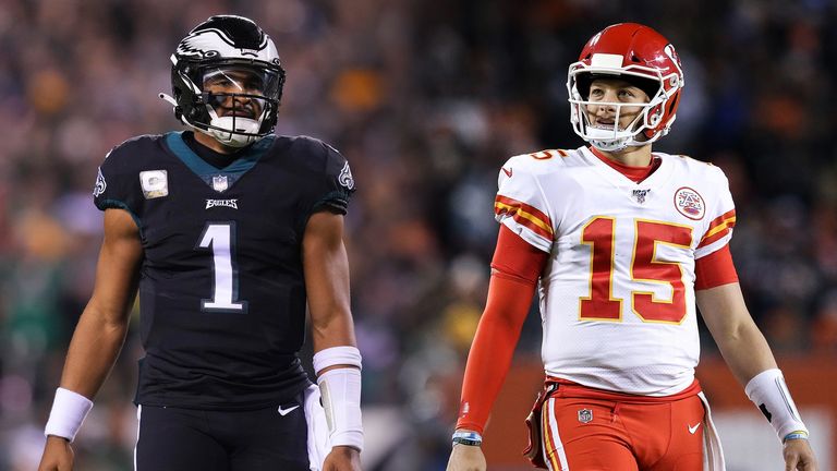 Jalen Hurts and Patrick Mahomes will make Super Bowl history