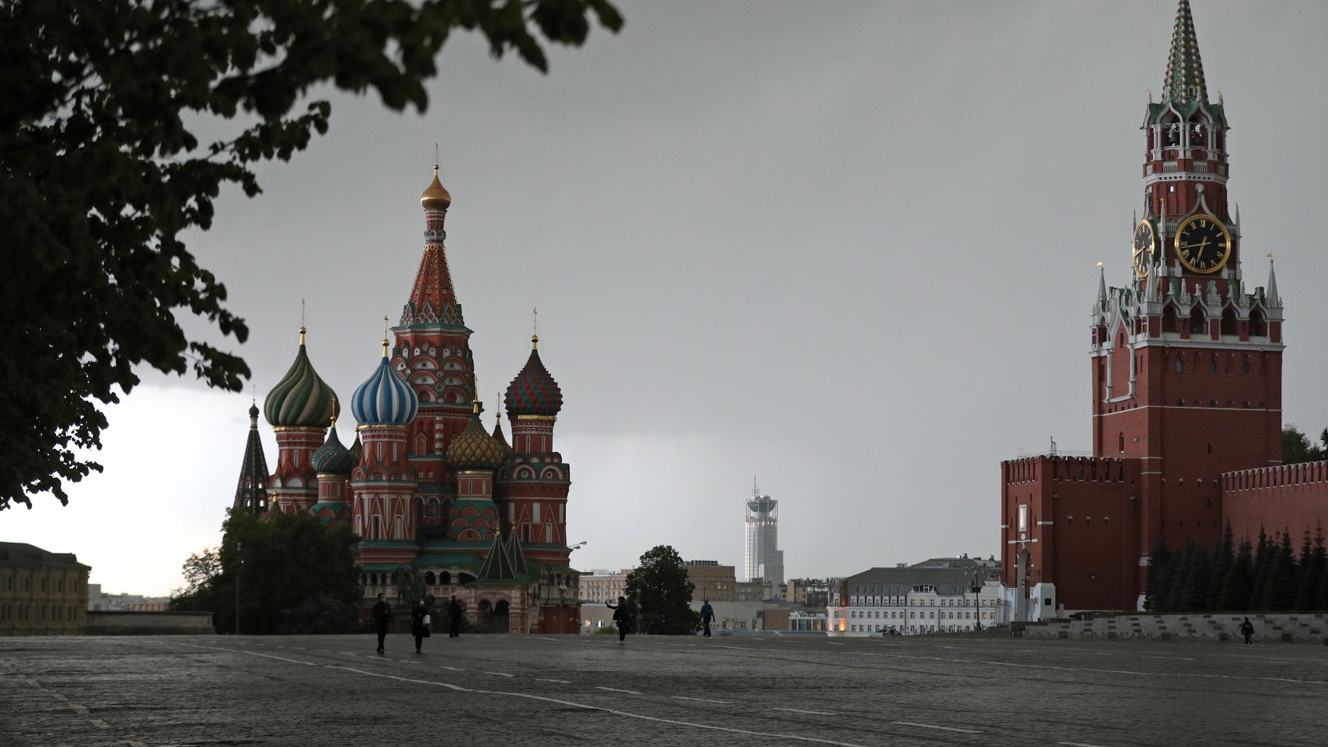 A view of Red Square. The Moscow authorities have extended the self-isolation regime through May 31