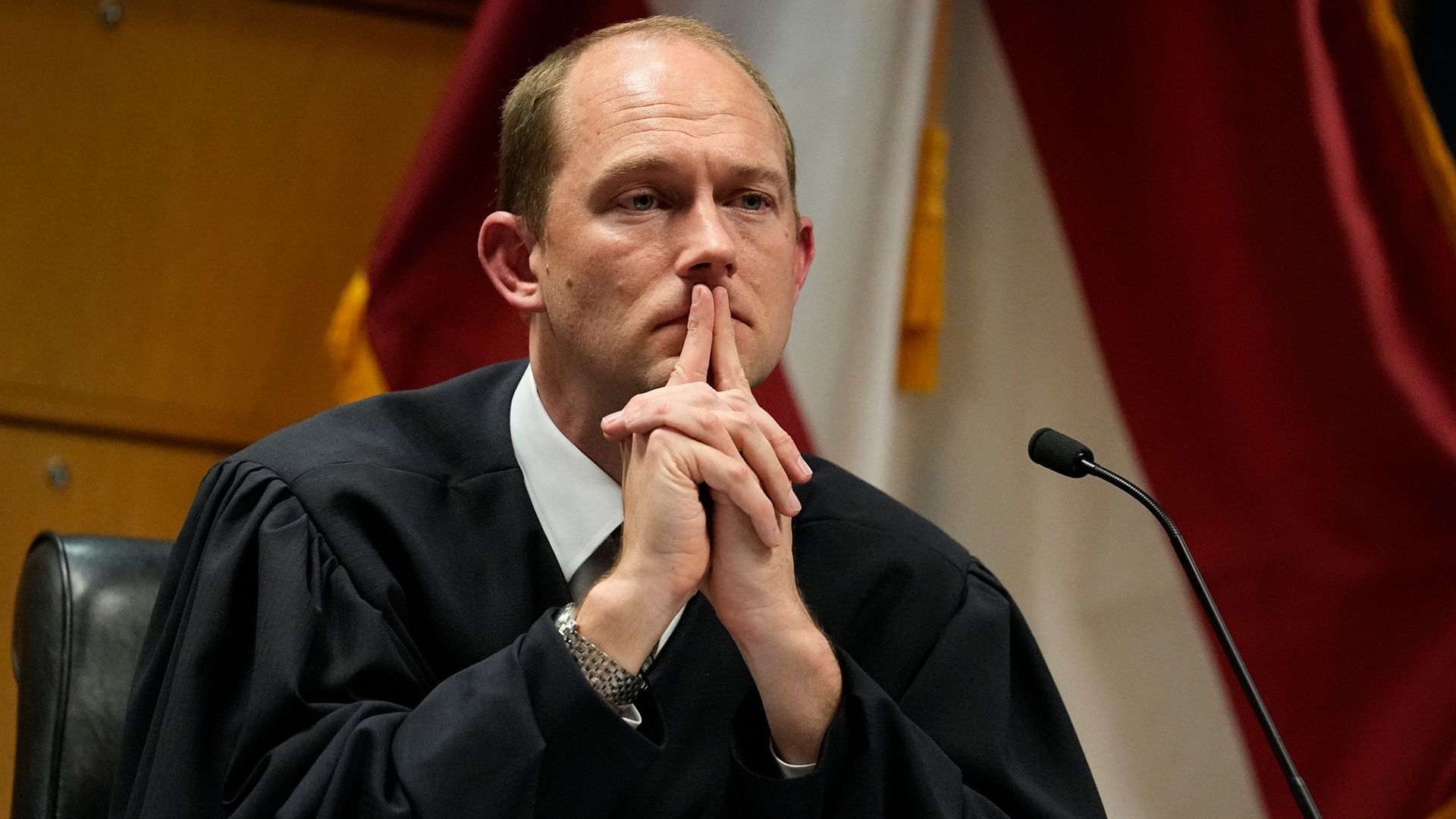 Fulton County Judge Scott McAfee is presiding over Trump's Georgia case.