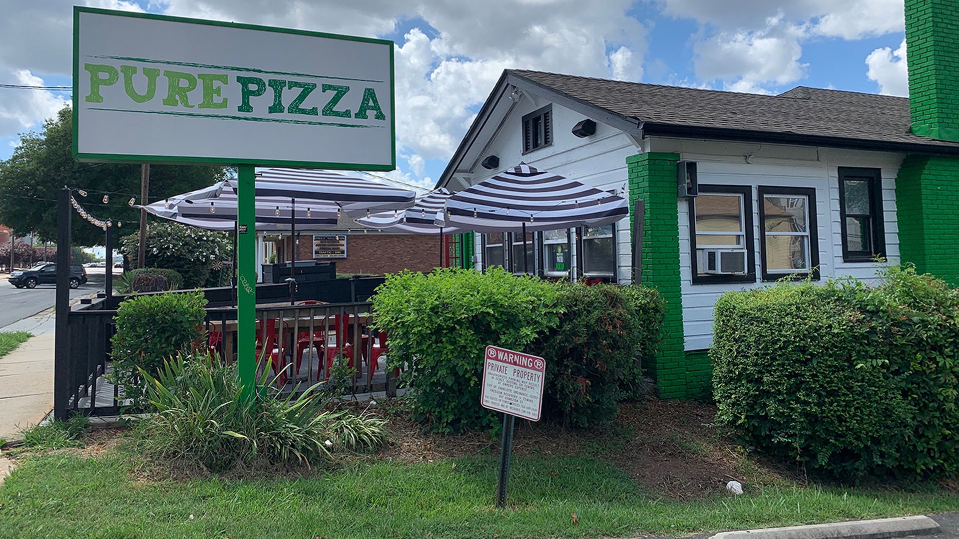 pure pizza cash confessional header