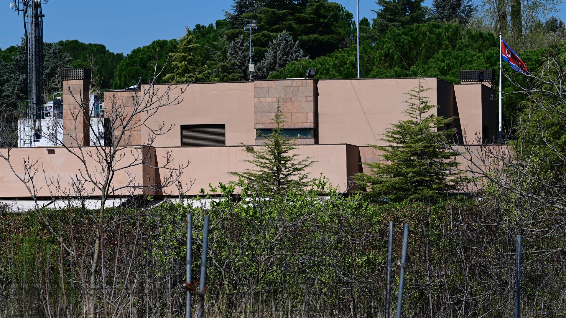 The North Korean embassy in Madrid was raided last month, a Spanish judge says.