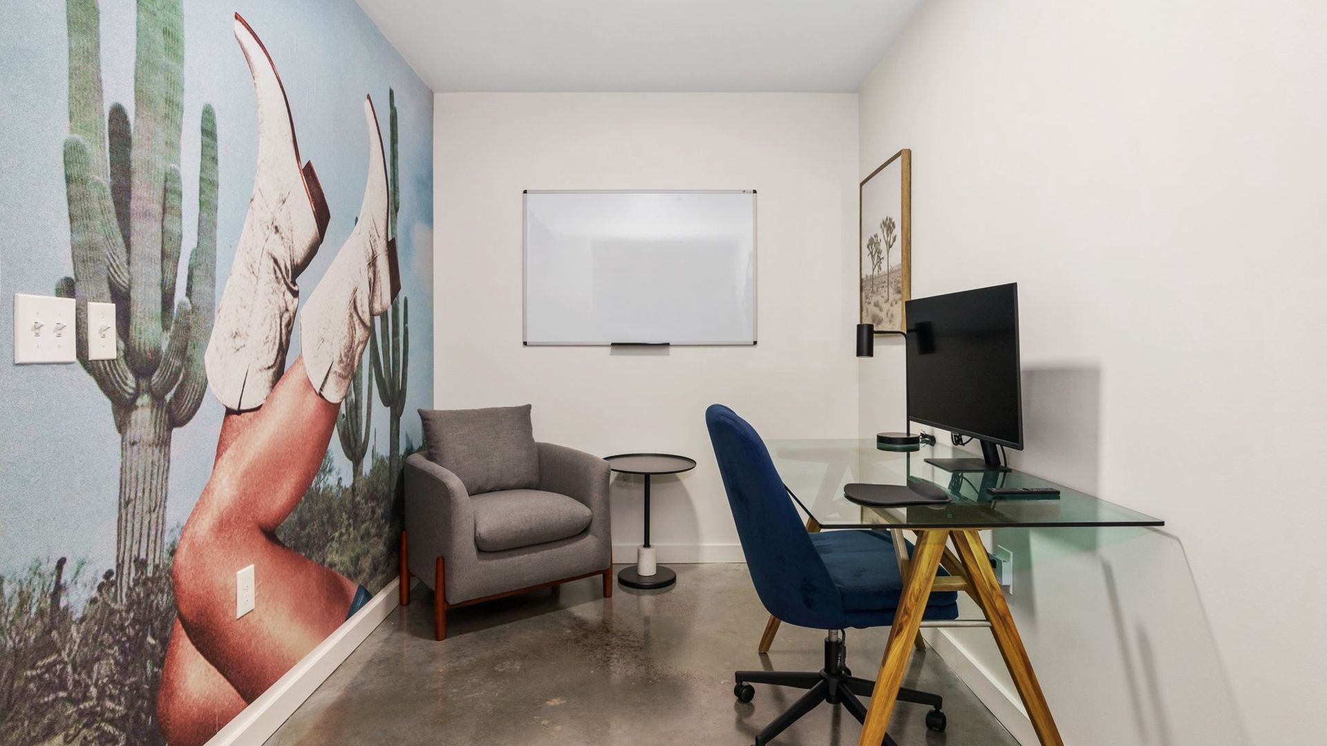 Photo of a wallpaper as a zoom background