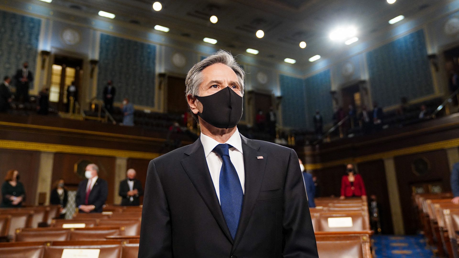 Secretary of State Anthony Blinken in Congress on April 28.