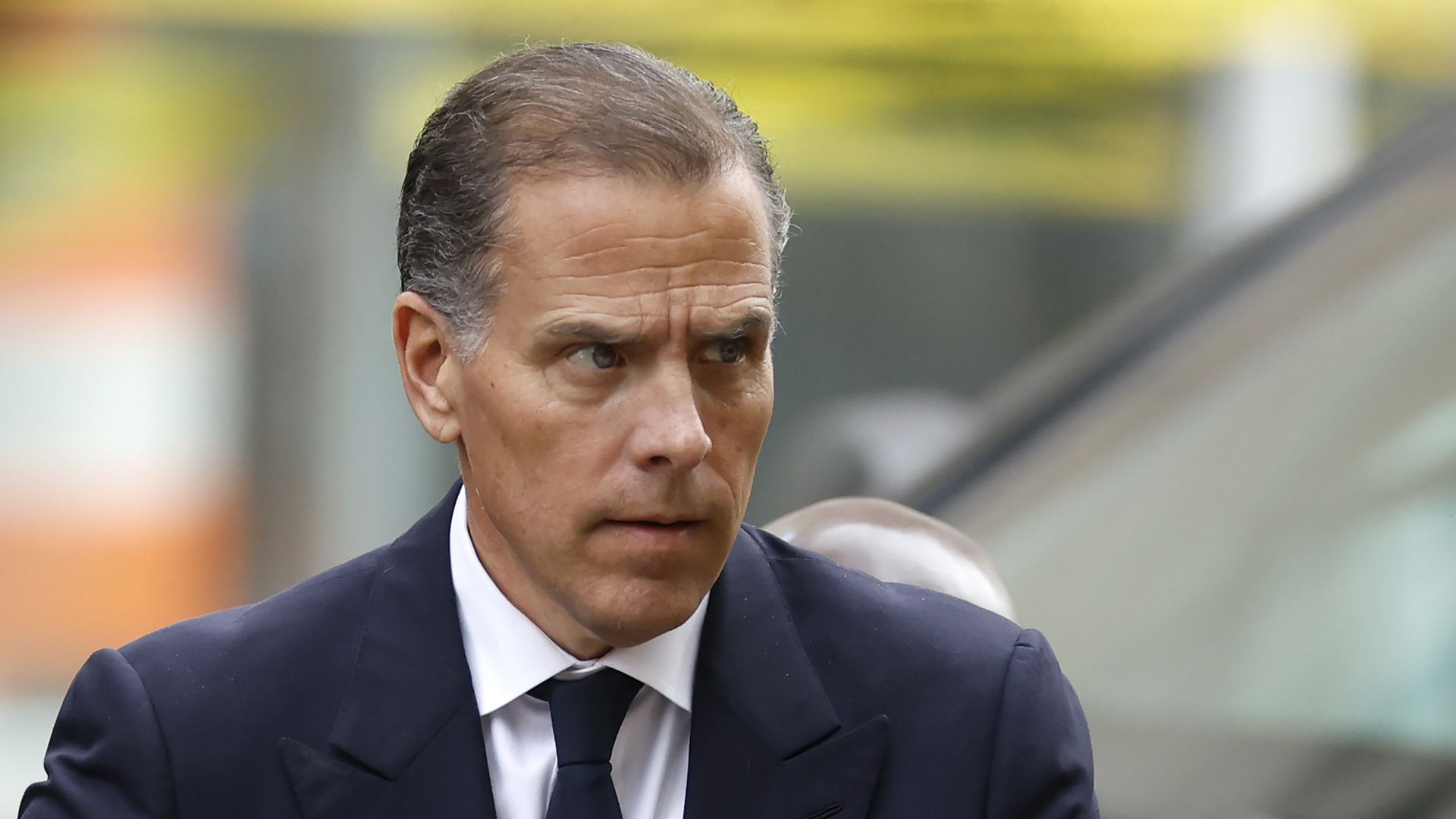 Hunter Biden, son of U.S. President Joe Biden, arrives to the J. Caleb Boggs Federal Building on June 06, 2024 in Wilmington, Delaware.