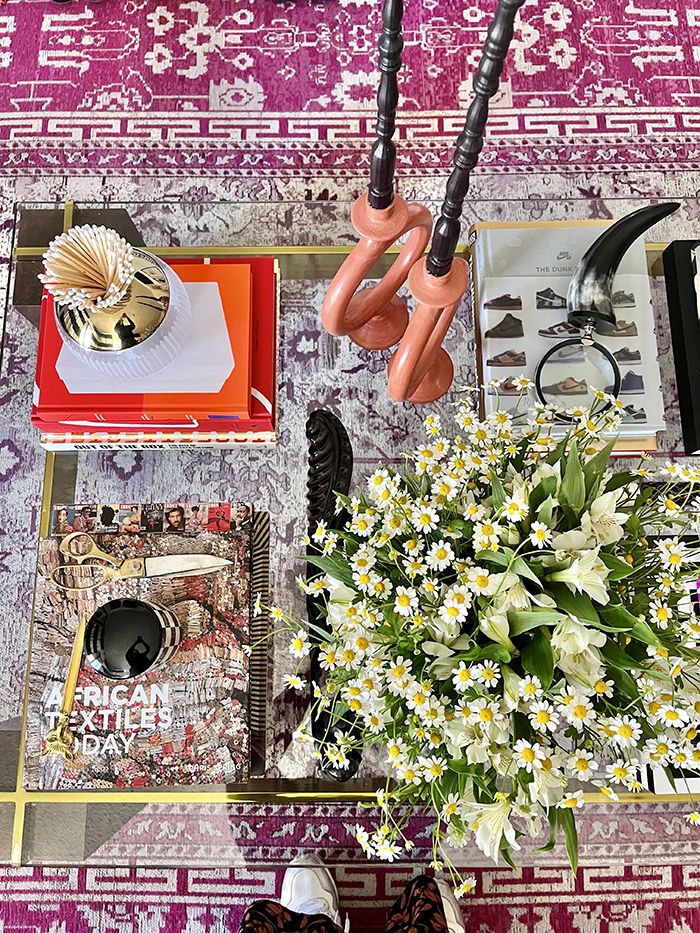 Eboney Foster plaza midwood apartment home tour coffee table