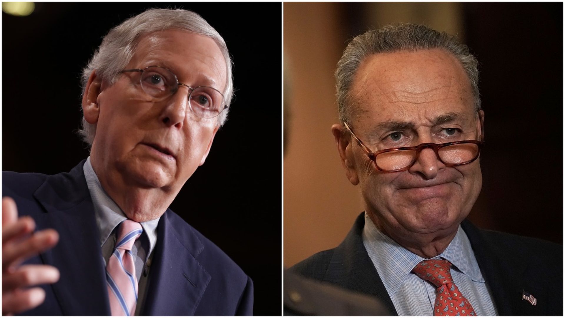 Mitch McConnell and Chuck Schumer