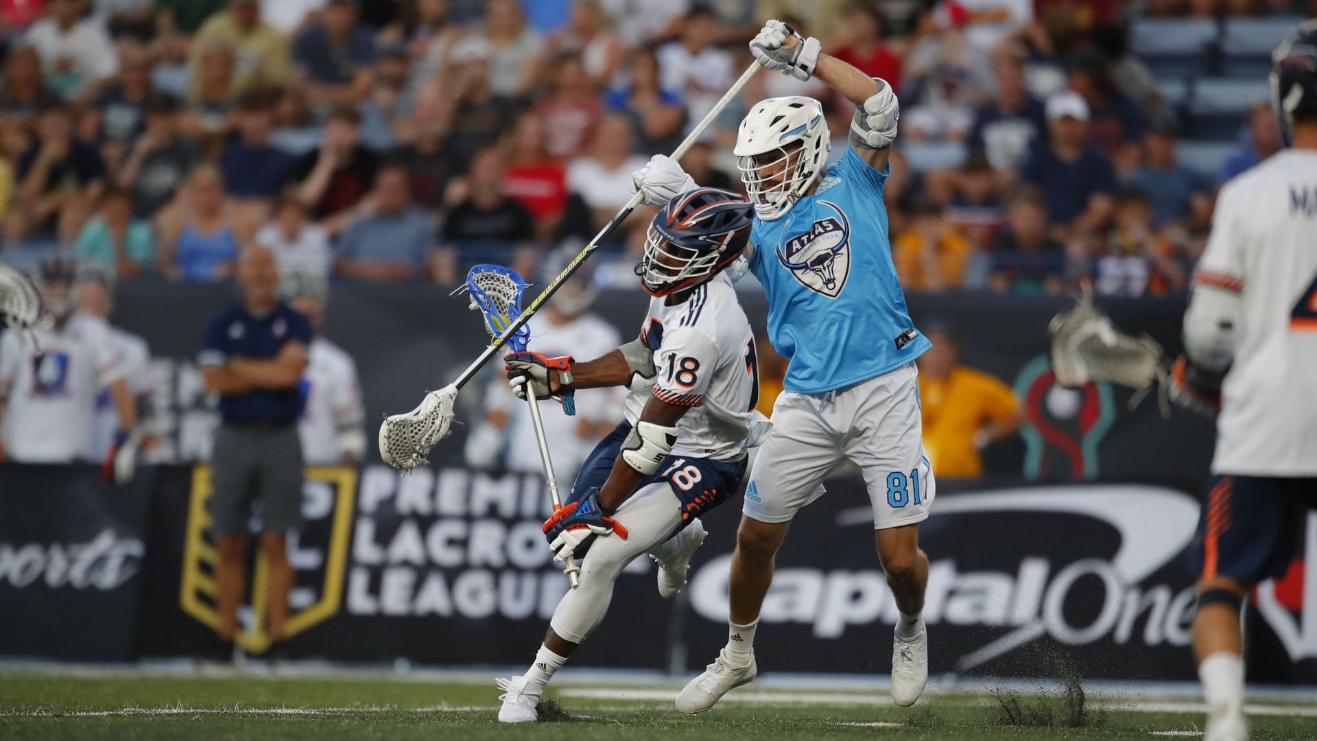 Premier Lacrosse League action