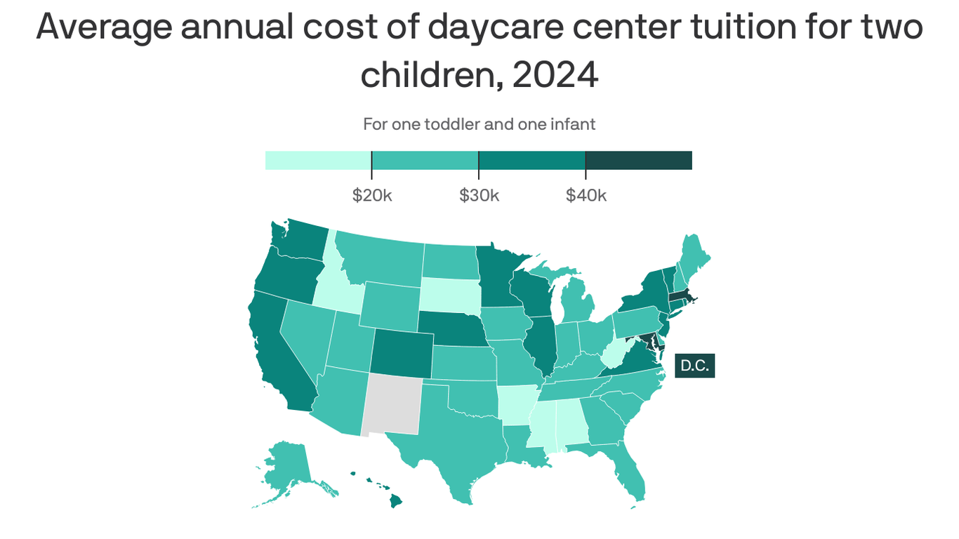 Mapped Childcare Costs In Arkansas Axios NW Arkansas mapped-childcare-costs-in-arkansas-axios-nw-arkansas