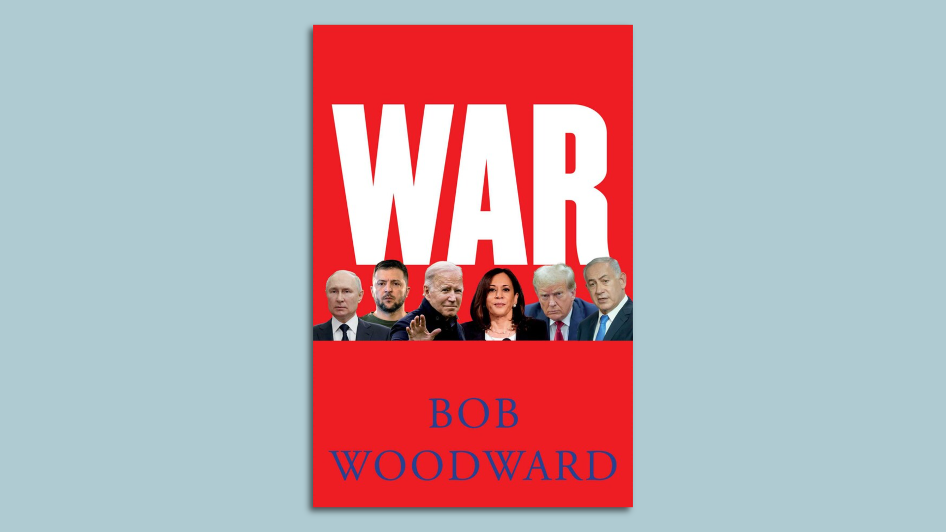 Cover of Bob Woodward's forthcoming book, "War" 