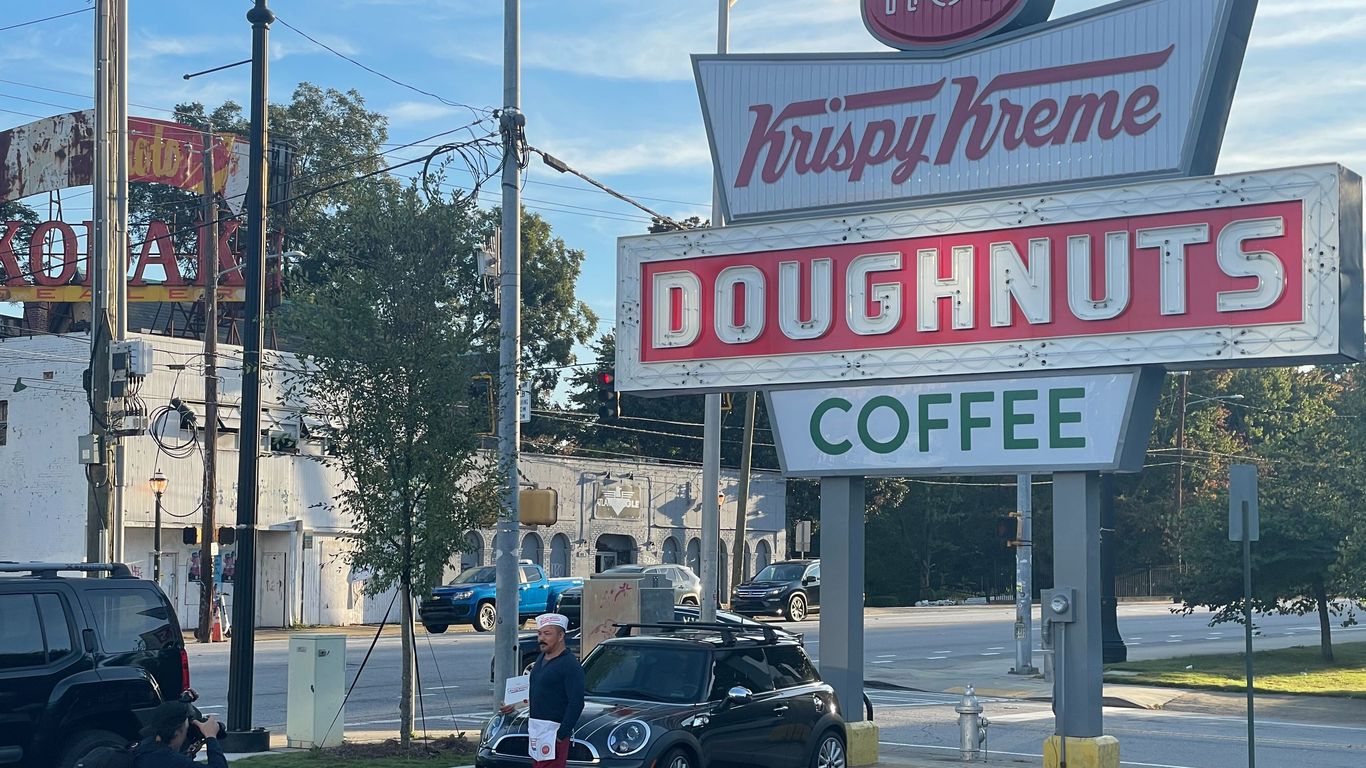 Atlanta's beloved Midtown Krispy Kreme reopens Axios Atlanta