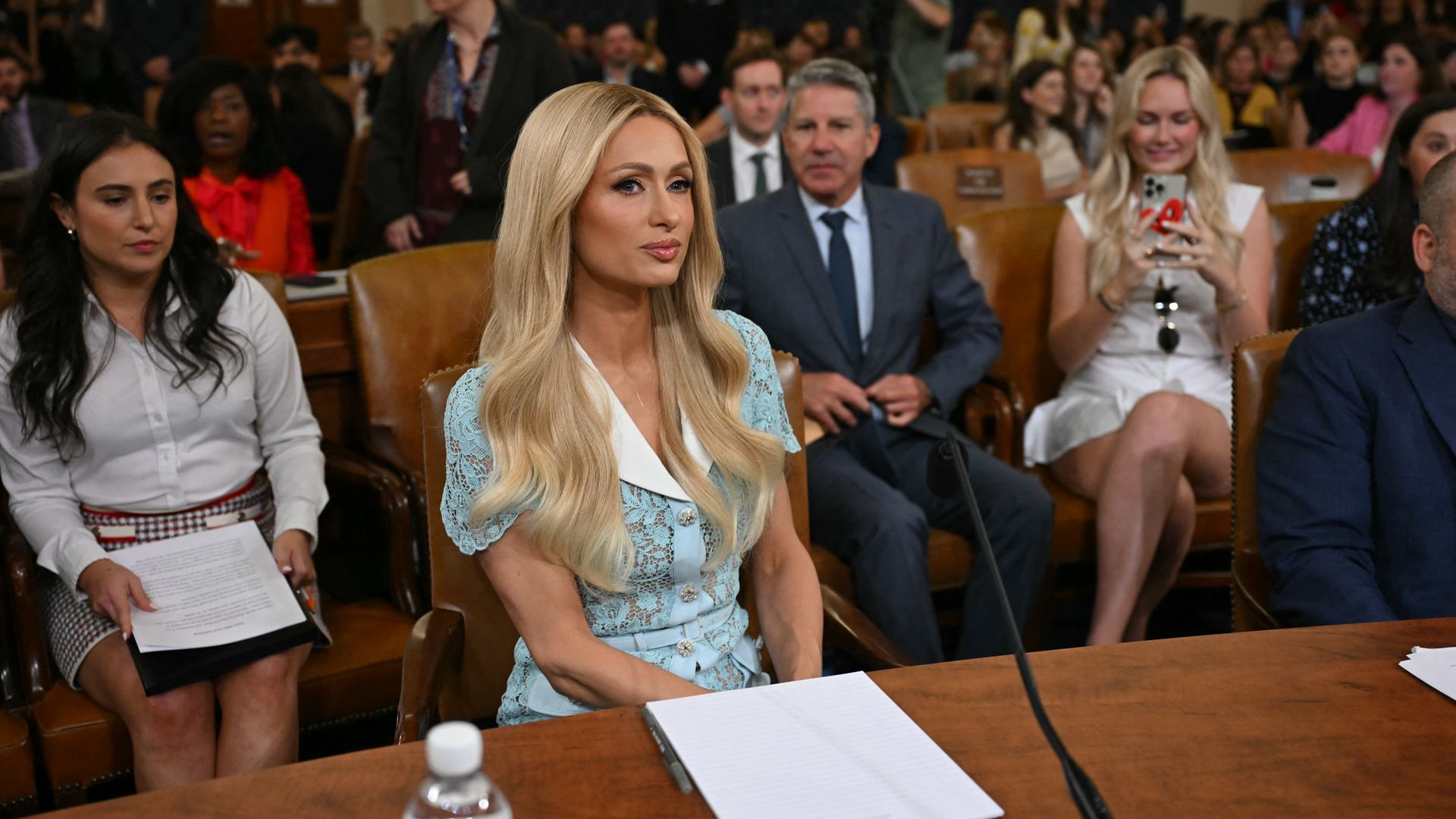 Paris Hilton in Congress