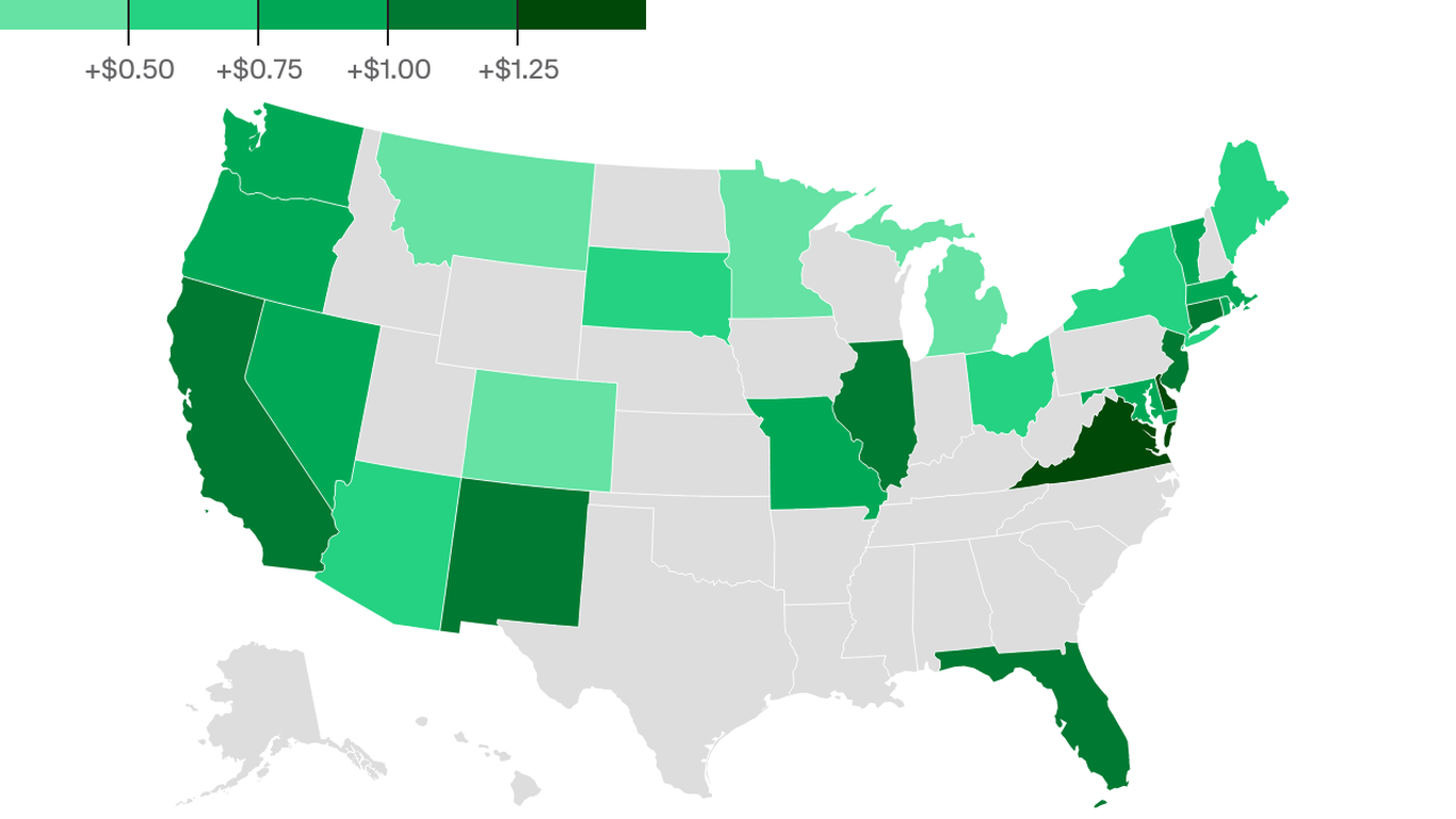 Texas lags behind as states increase minimum wage Axios Austin