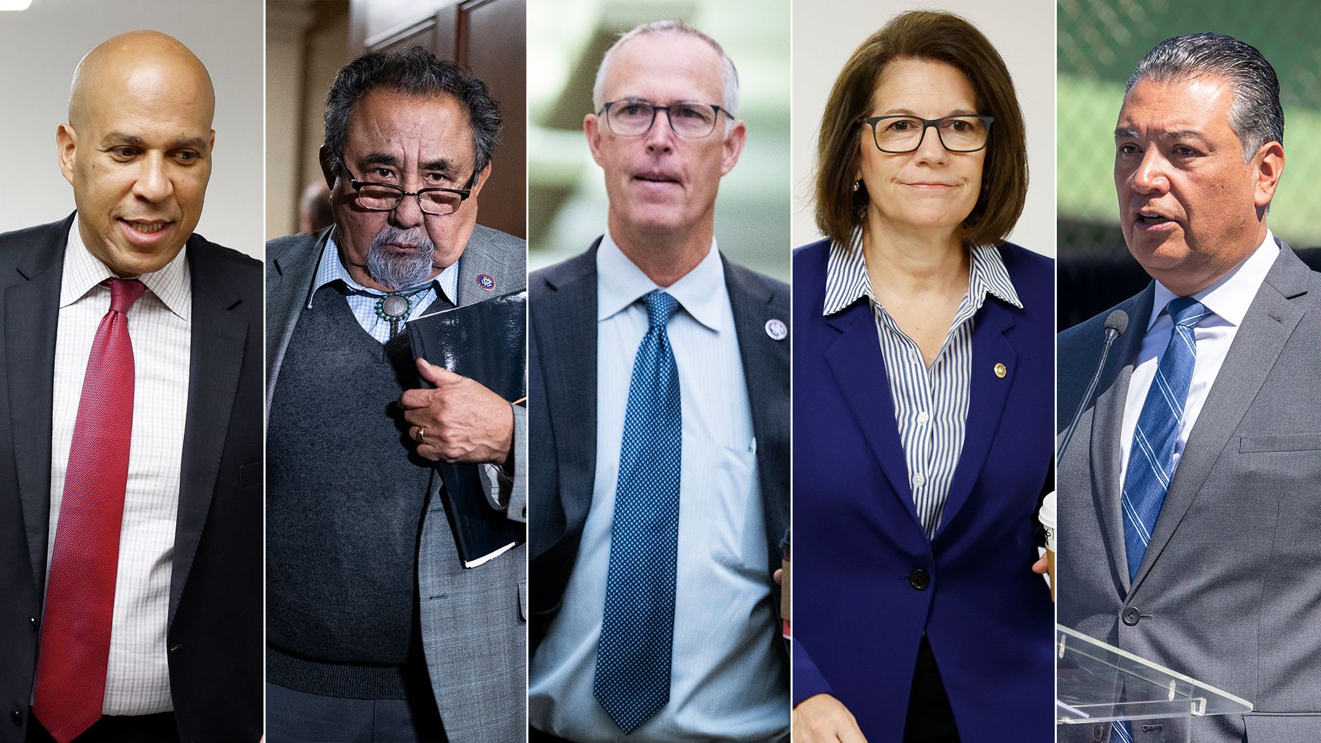 Senators Booker, Cortez Masto and Padilla and Reps. Grijalva and Huffman