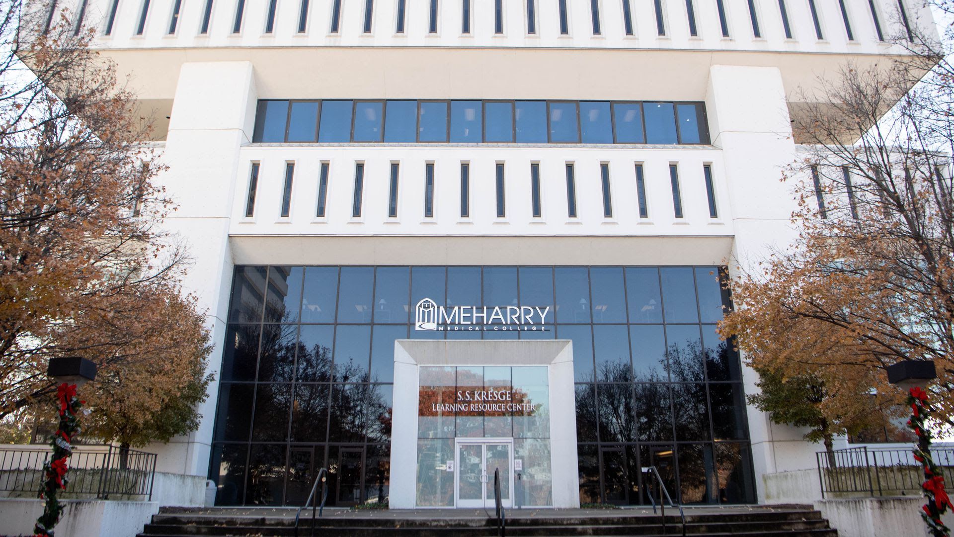 The outside of Meharry College
