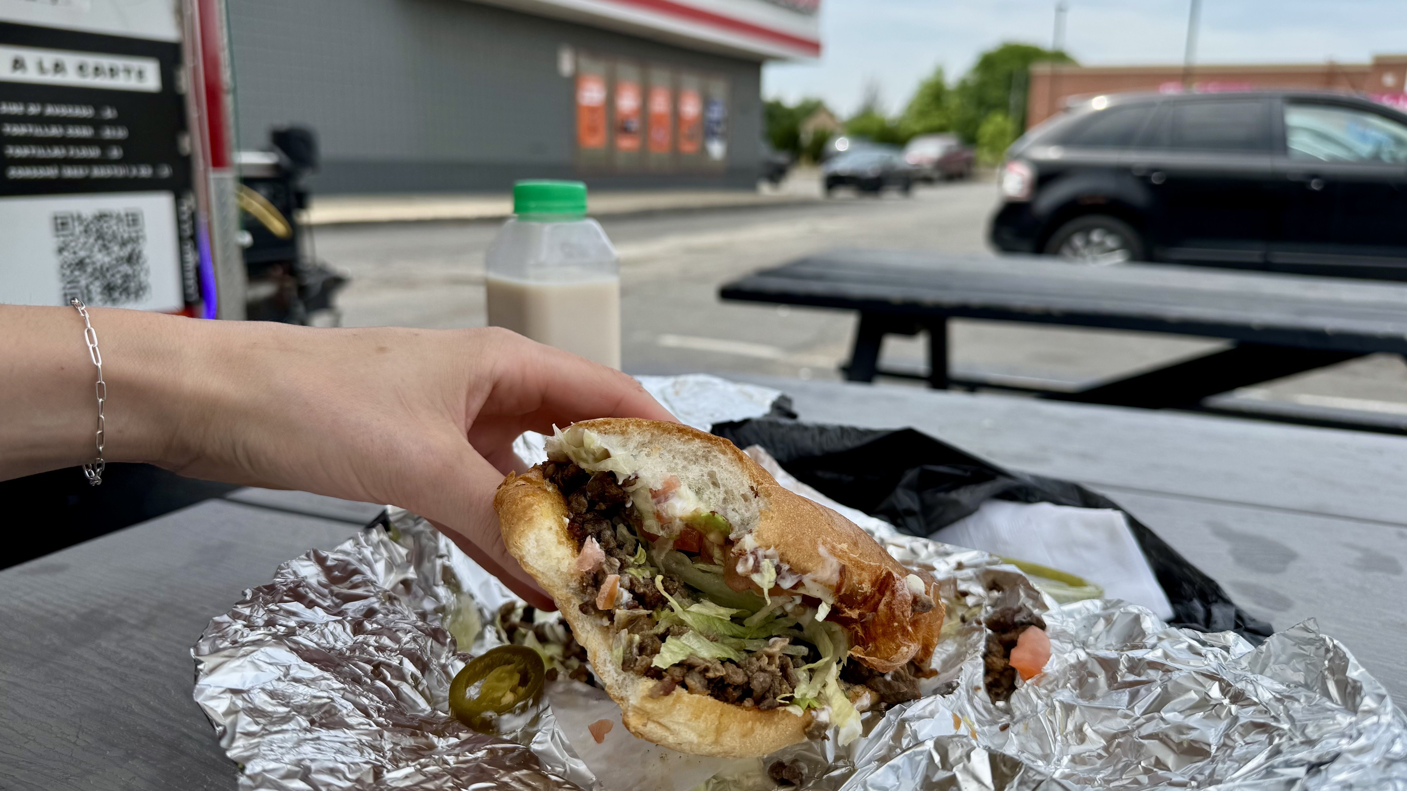 The torta is pictured