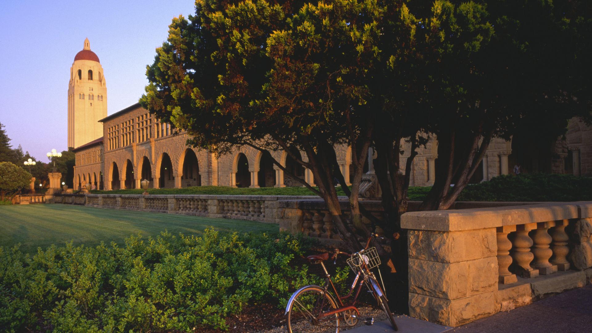 Exterior of building at Stanford University