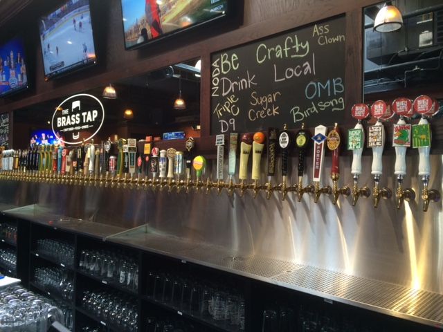 brass tap draft