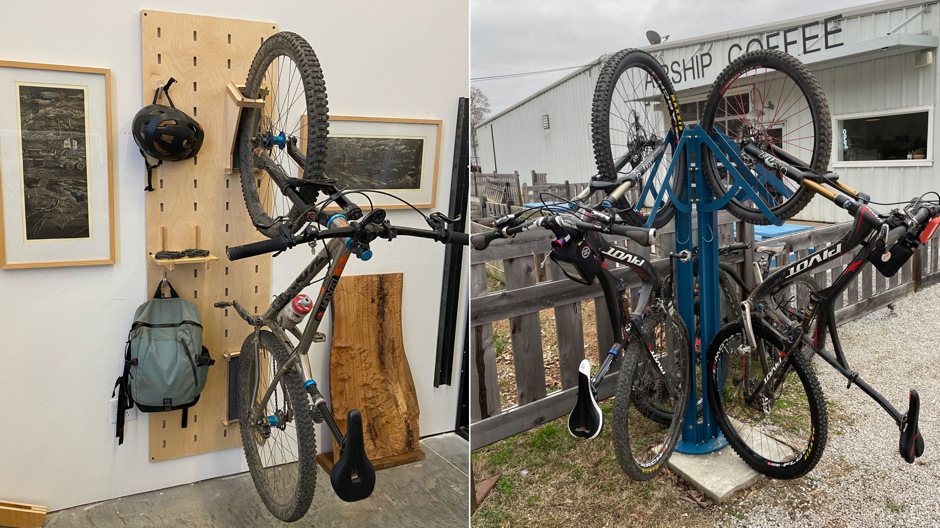 Vertical Bike Rack by The Bike Storage Company