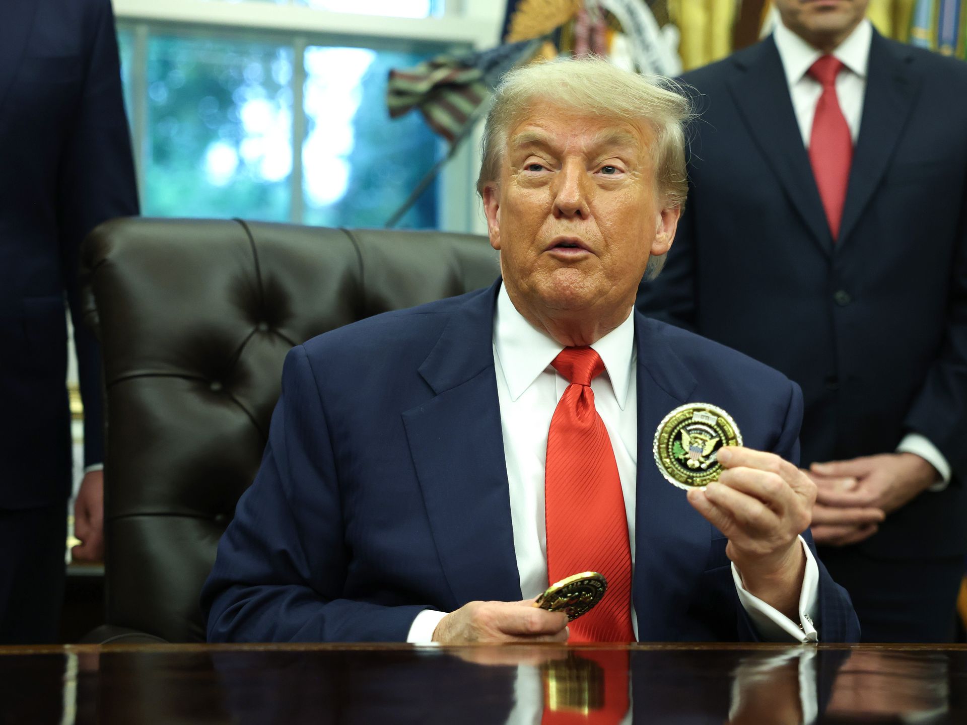 Trump heads to "Alligator Alcatraz" to tout new Florida migrant lockup