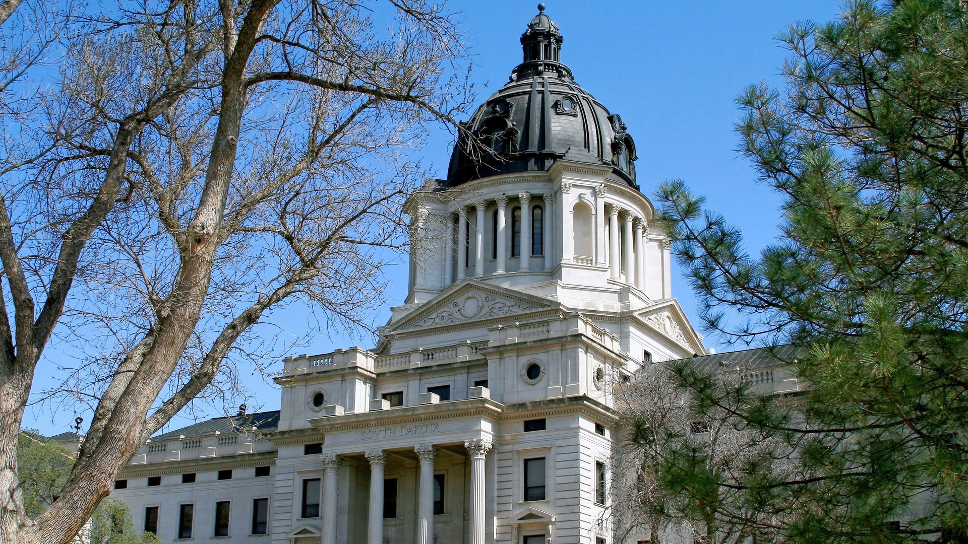 South Dakota State Capitol building in Pierre.