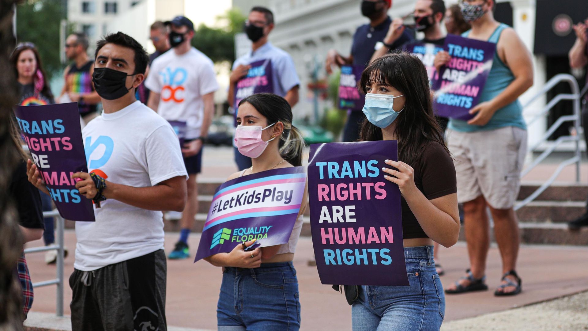 A group of attendees listen to a speaker in Orlando.