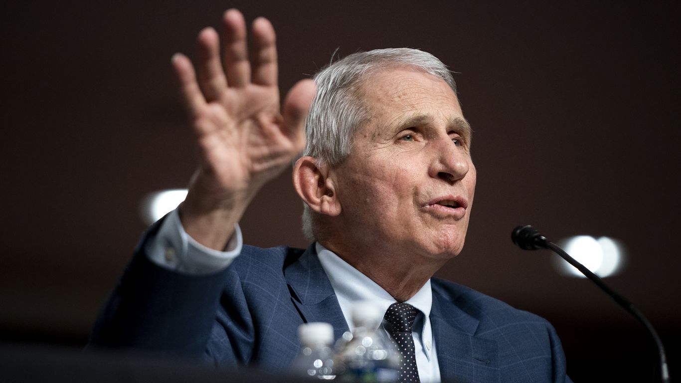 Fauci: U.S. heading out of "full-blown pandemic phase"