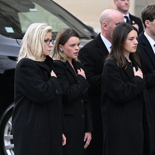 Scenes from former Vice President Dick Cheney's funeral