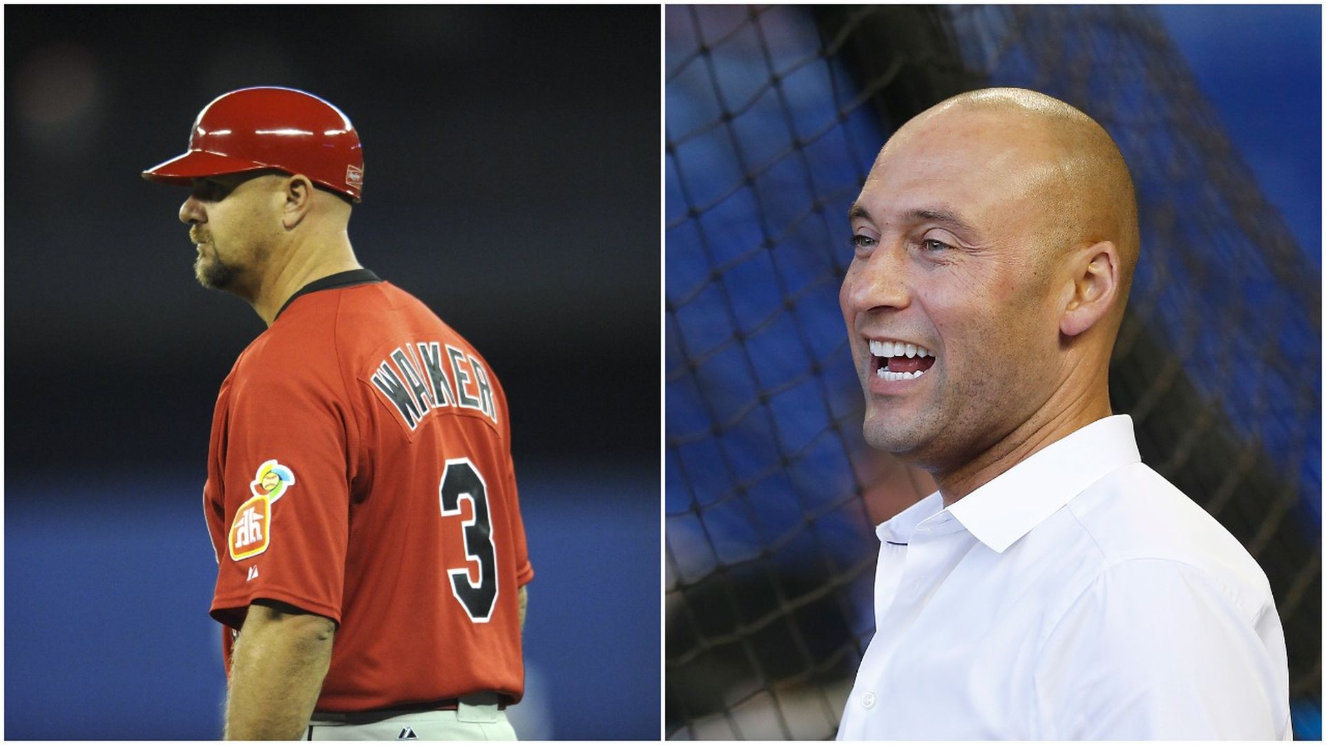 Derek Jeter and Larry Walker.