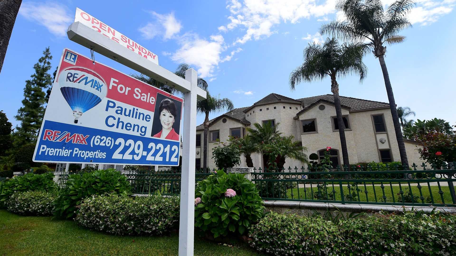 A property for sale in Arcadia, California