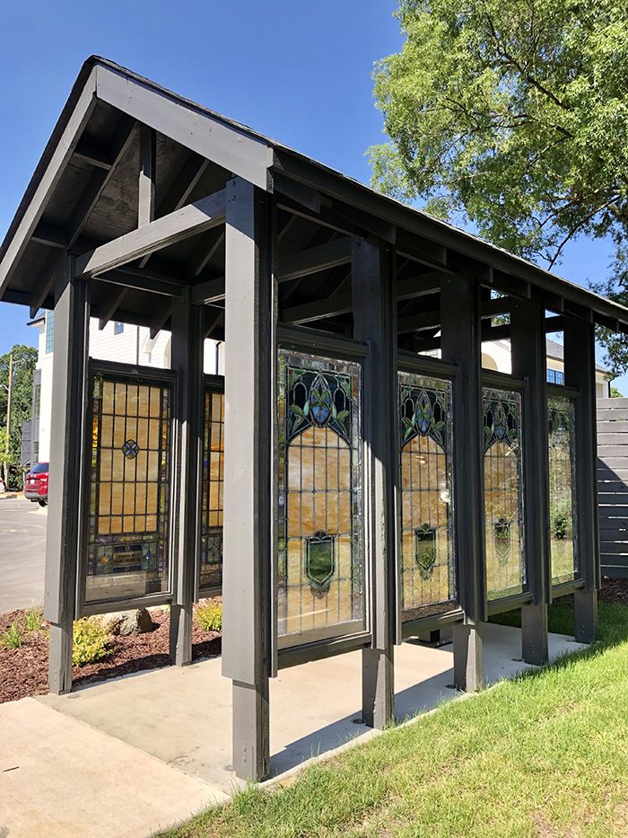 The Church on Parkwood apartments mailbox