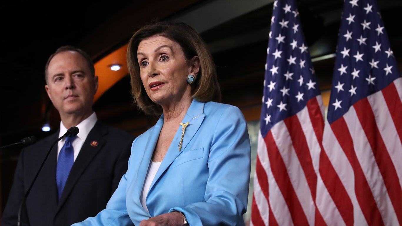 Nancy Pelosi responds to House GOP leader's call to suspend impeachment ...