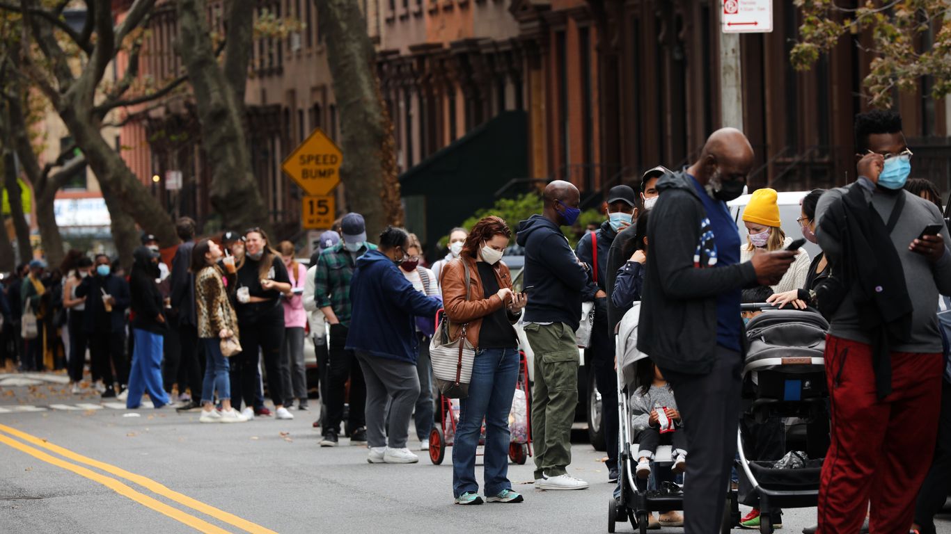 First Day Of N.Y. Early Voting Sees Massive Turnout