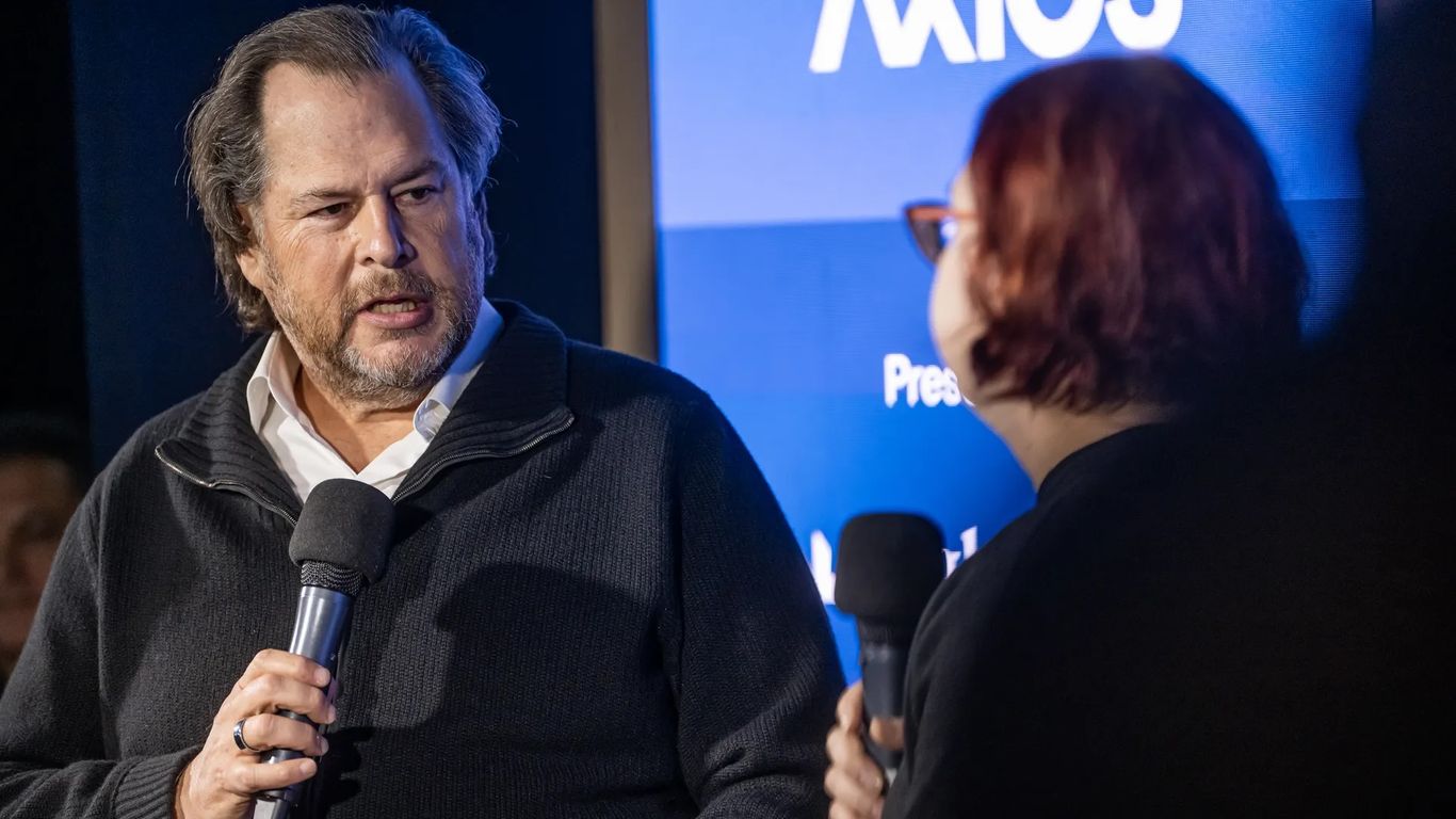 Marc Benioff says humans and AI can play nice