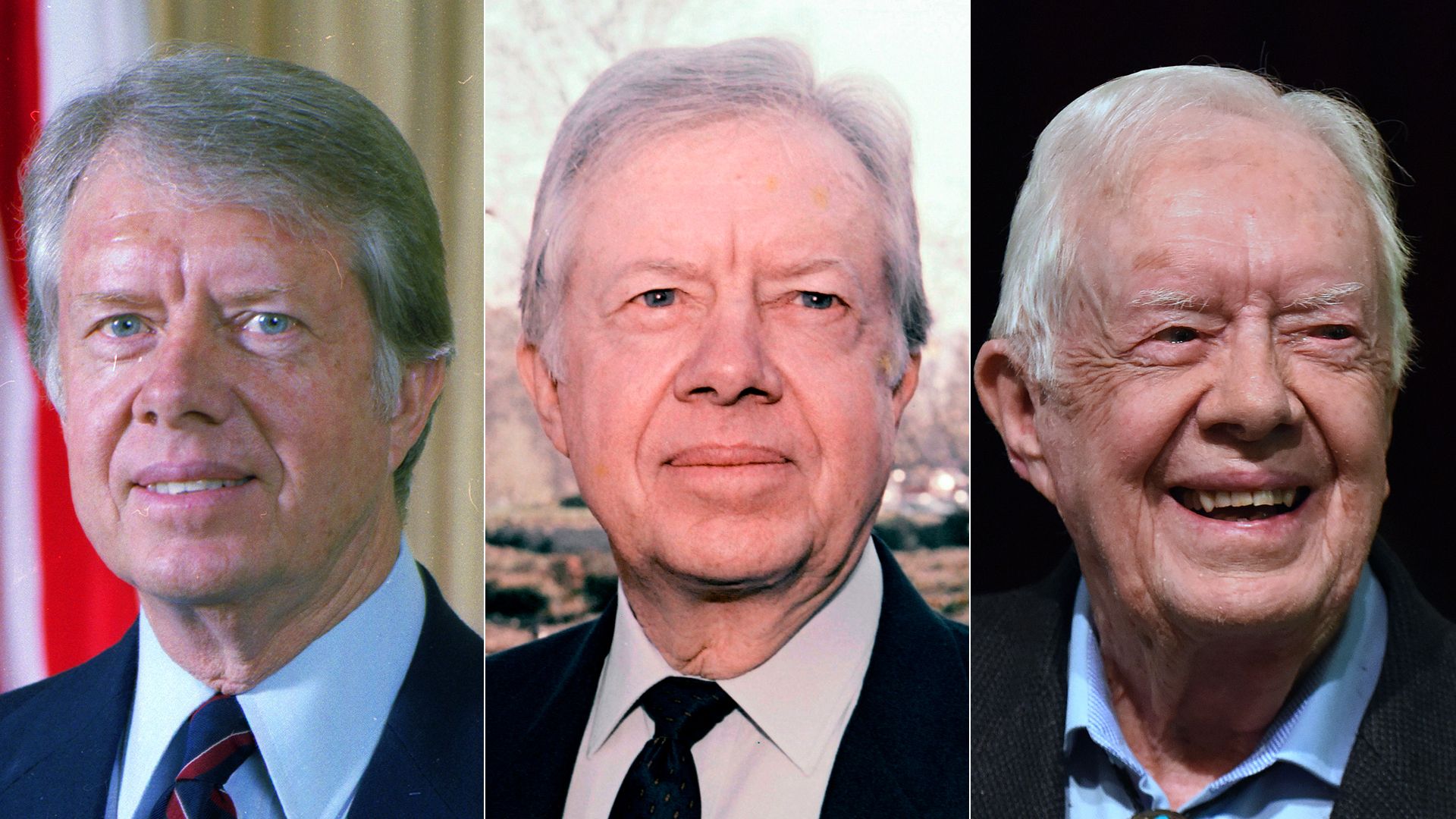 Jimmy Carter through the years