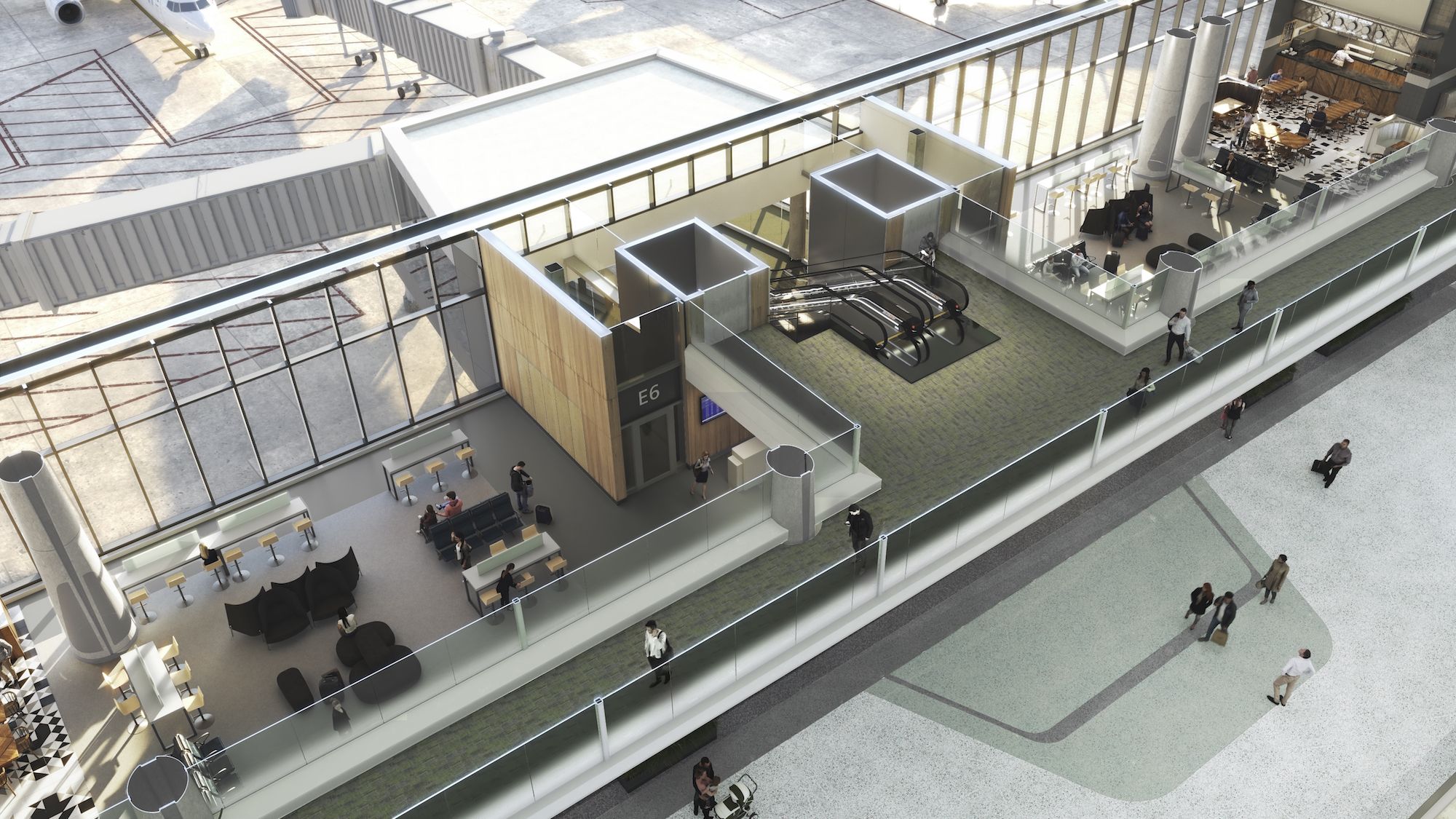 New concourse rendering
