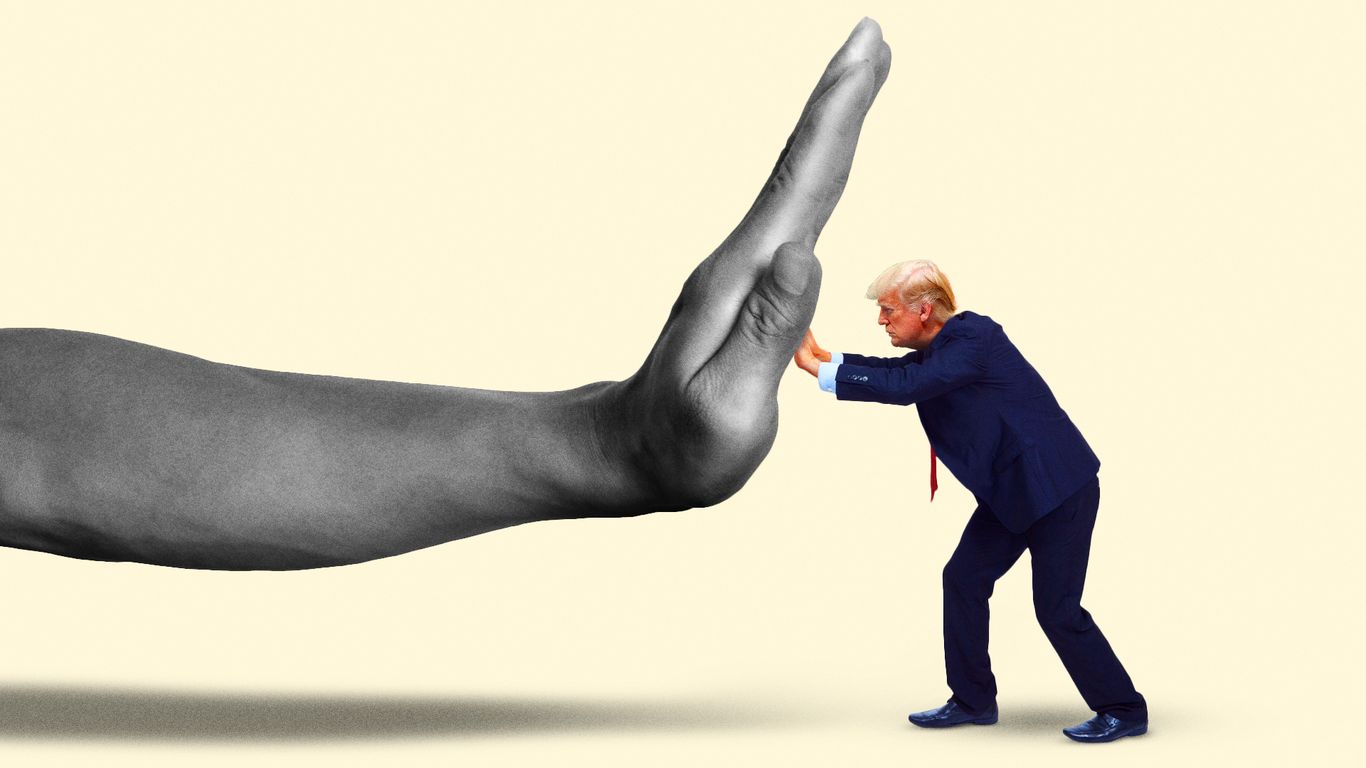 Trump's push for executive control runs into a hurdle: economic independence