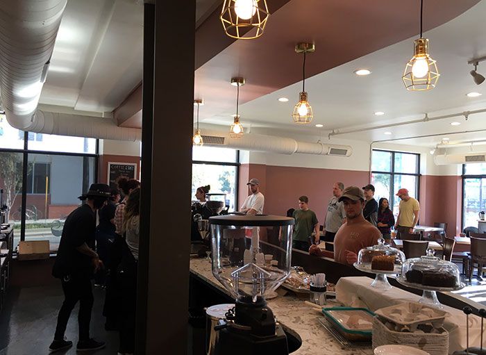 Central Coffee will easily win in South End, but I hope the space gets