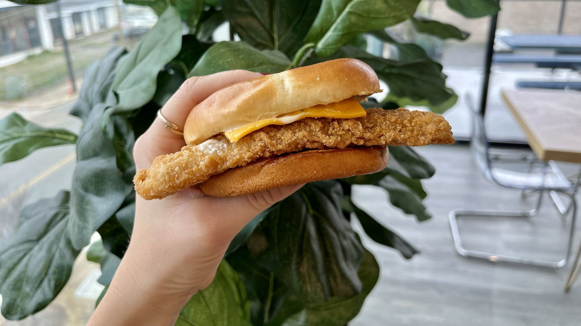 Bojangles fish sandwich