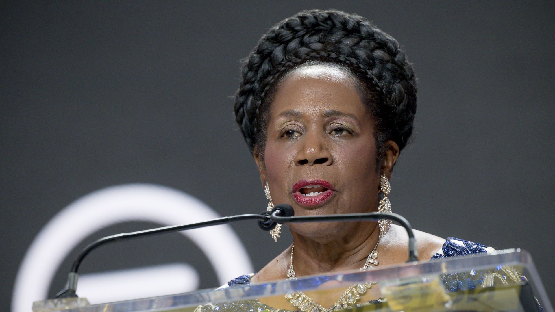  Sheila Jackson Lee speaks on stage during the Urban League Whitney M. Young Jr. awards gala at George R. Brown Convention Center on July 28, 2023 in Houston, Texas. 