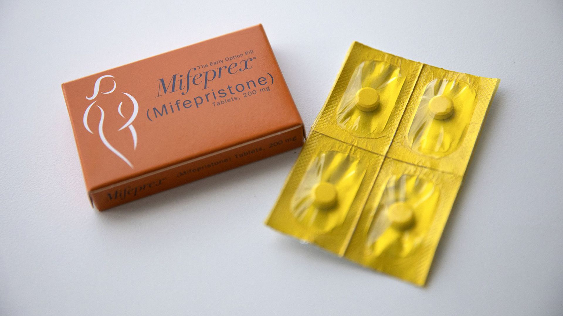 In this 2018 photo, mifepristone and misoprostol pills are provided at a Carafem clinic for medication abortions in Skokie, Illinois. 