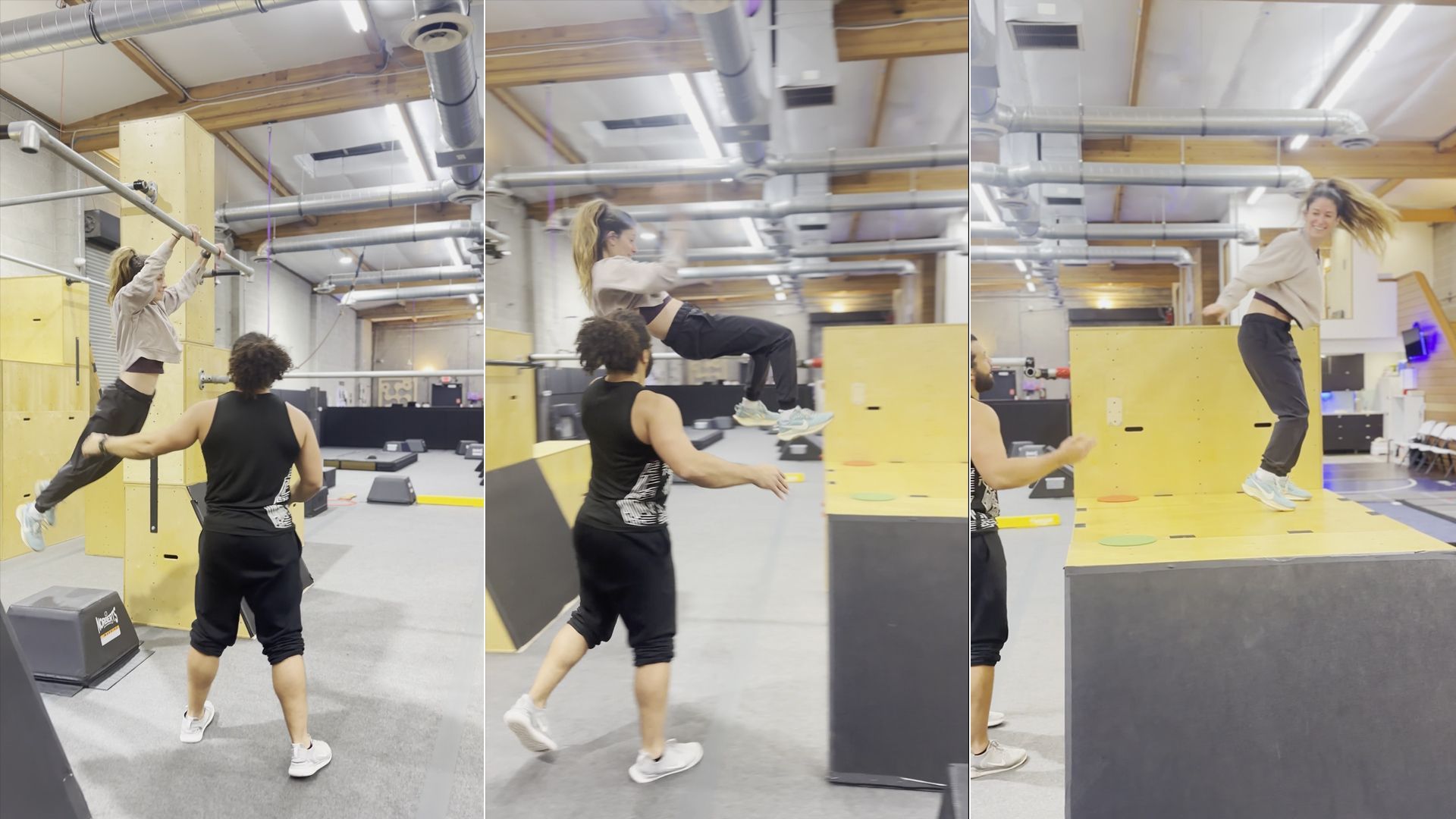 Parkour trial by Carly Mallenbaum, Axios writer