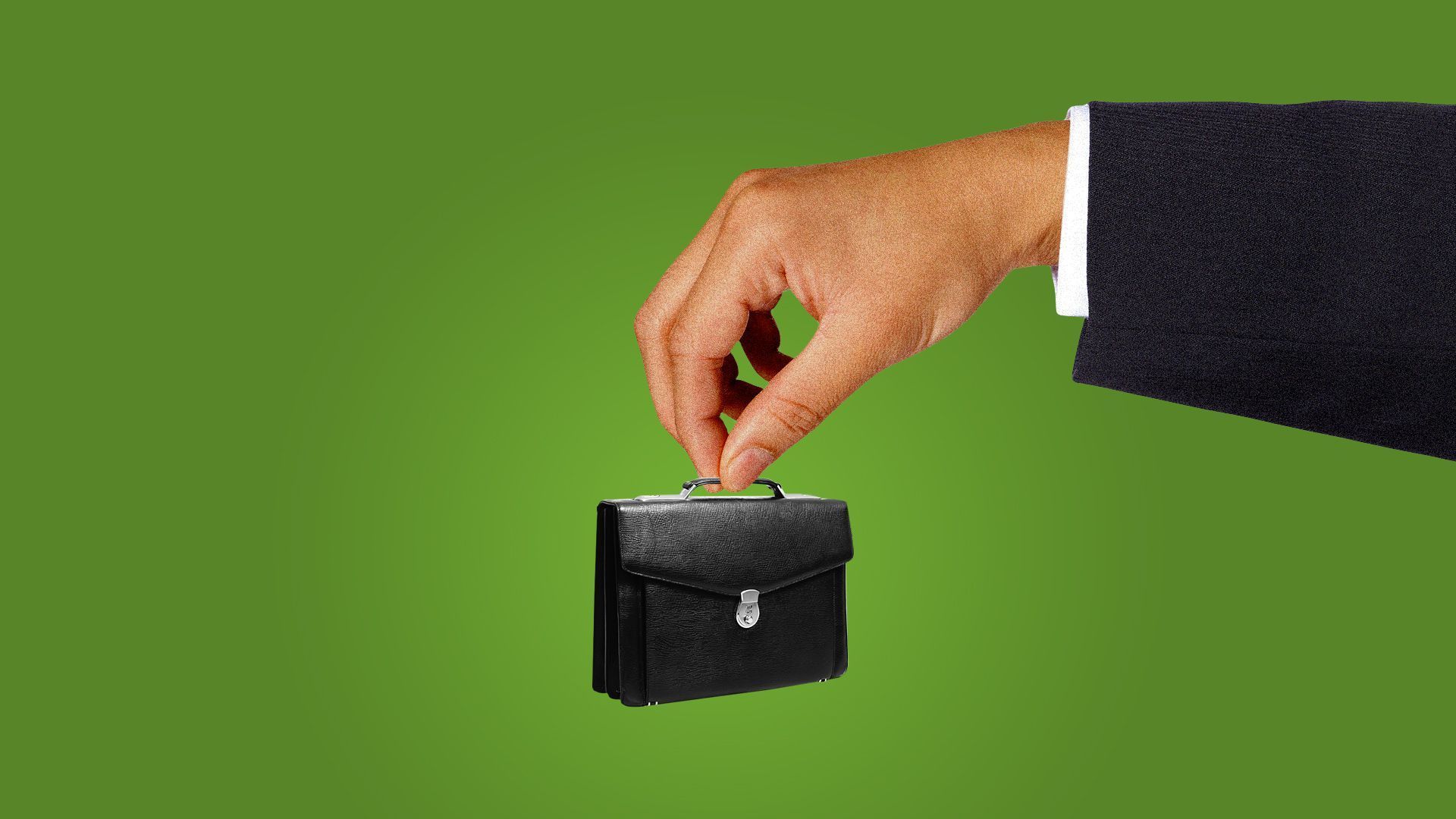 Illustration of a small suitcase