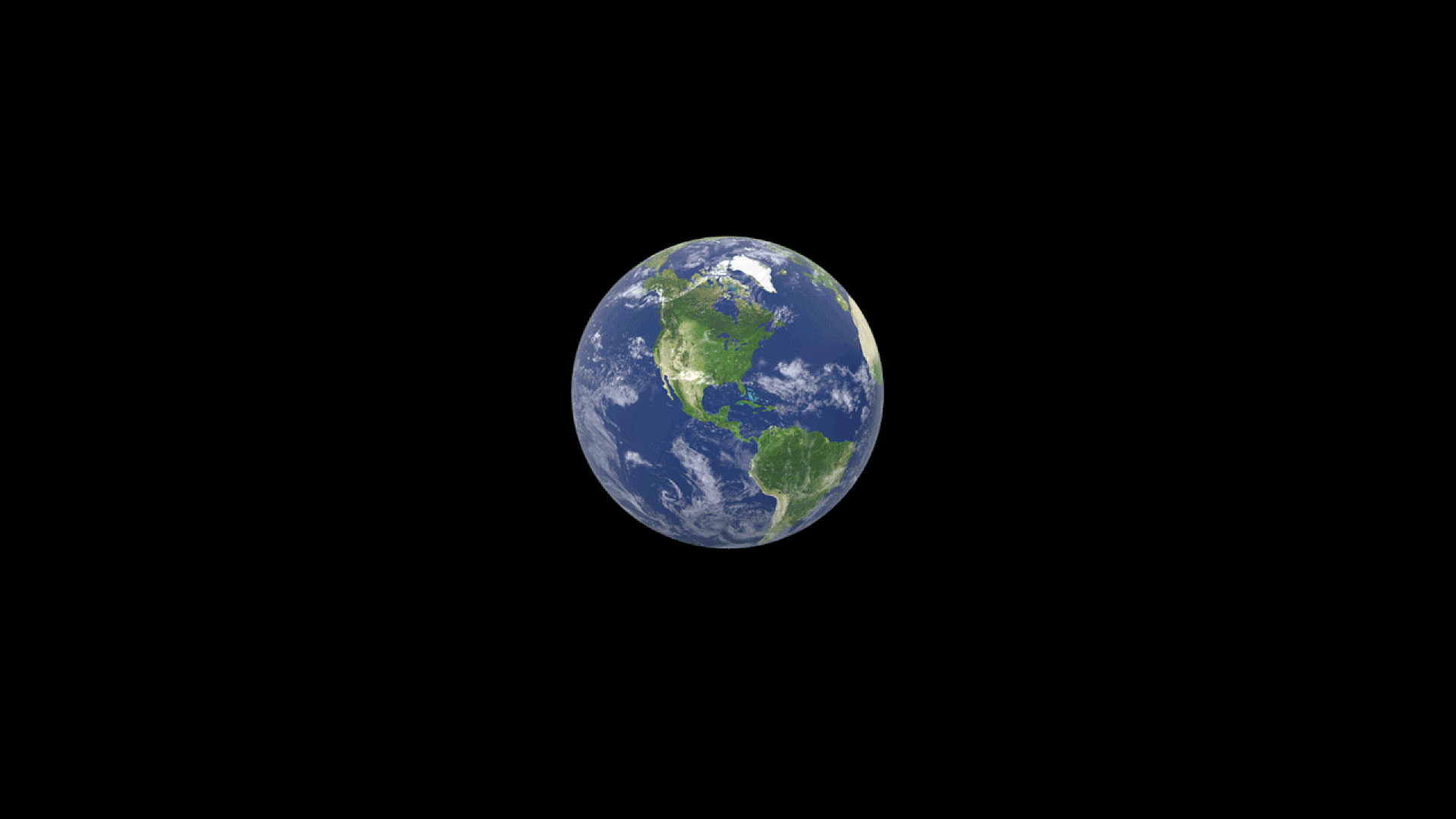 Illustration of the earth freezing over due to the polar vortex.