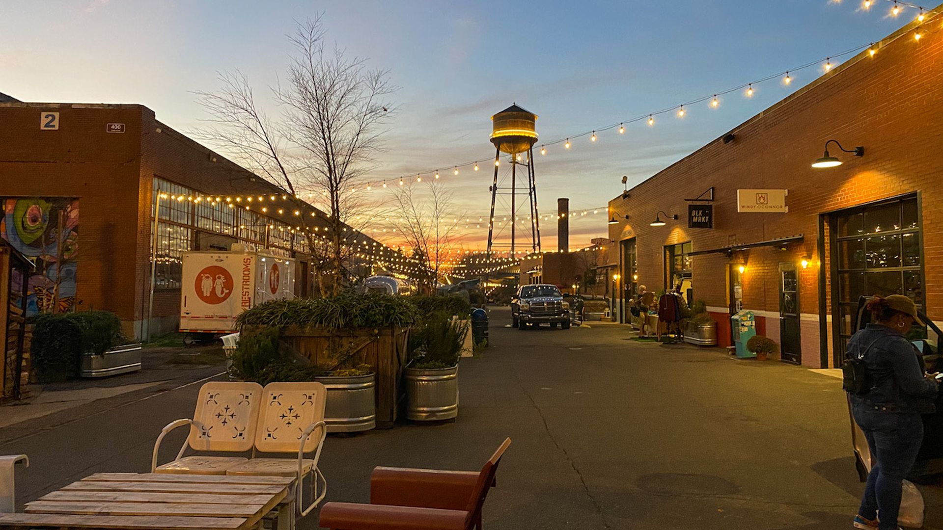 Camp North End Sunset